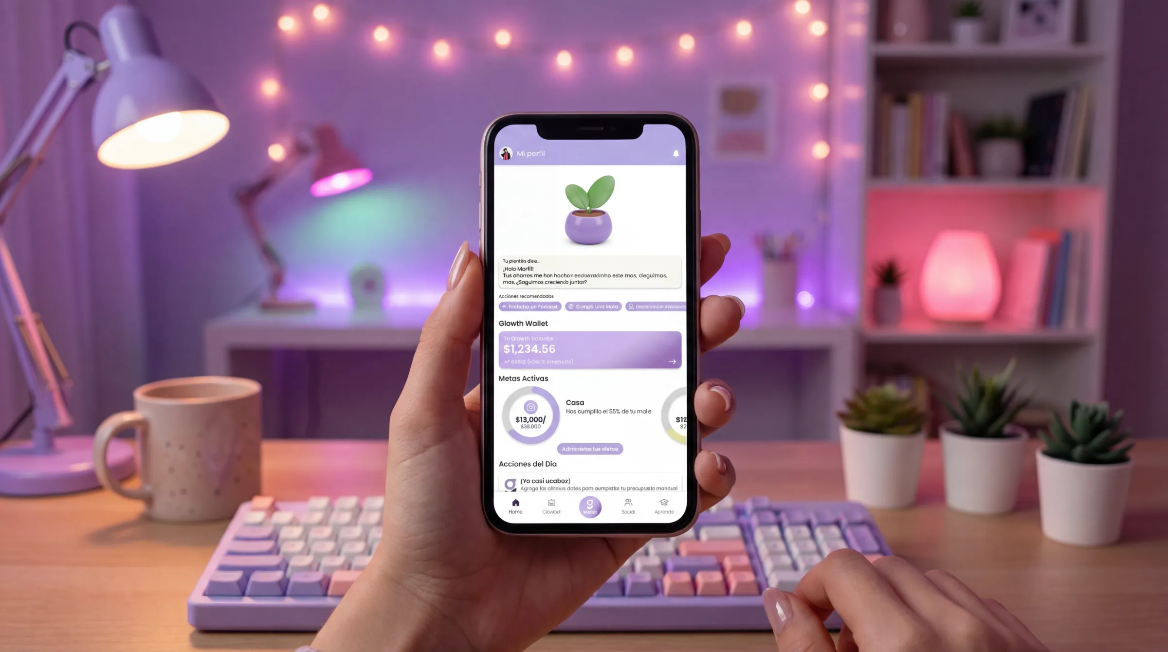 UIUX design for women’s financial platform